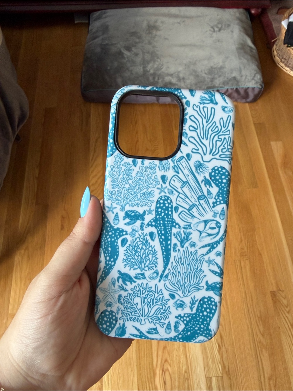 Blue Ocean Pattern Protective Phone Case